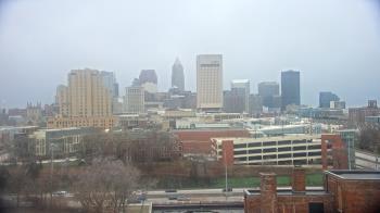 Weather camera view of WEWS-TV.