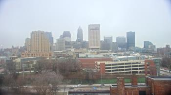 Weather camera view of WEWS-TV.