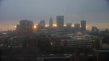 Weather camera view of WEWS-TV.