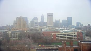Weather camera view of WEWS-TV.