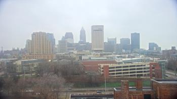 Weather camera view of WEWS-TV.