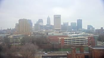 Weather camera view of WEWS-TV.