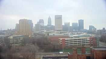 Weather camera view of WEWS-TV.