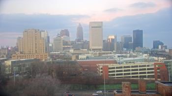 Weather camera view of WEWS-TV.