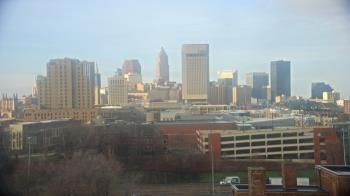 Weather camera view of WEWS-TV.