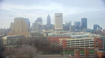 Weather camera view of WEWS-TV.