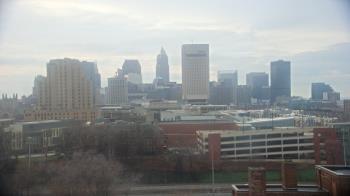 Weather camera view of WEWS-TV.