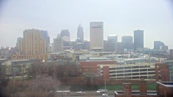 Weather camera view of WEWS-TV.