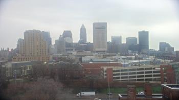 Weather camera view of WEWS-TV.