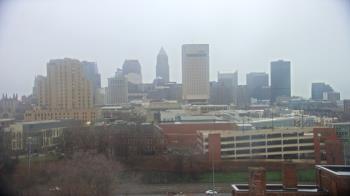 Weather camera view of WEWS-TV.
