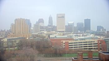 Weather camera view of WEWS-TV.