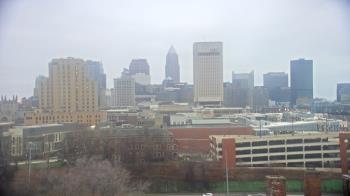 Weather camera view of WEWS-TV.