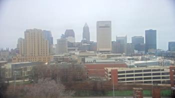 Weather camera view of WEWS-TV.