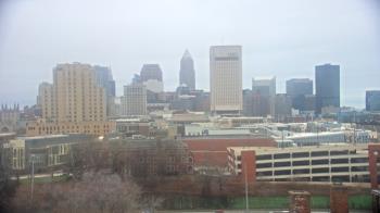 Weather camera view of WEWS-TV.