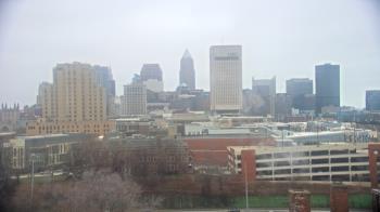 Weather camera view of WEWS-TV.