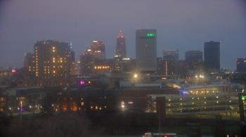 Weather camera view of WEWS-TV.