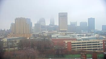 Weather camera view of WEWS-TV.