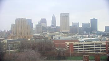 Weather camera view of WEWS-TV.