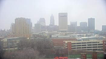 Weather camera view of WEWS-TV.