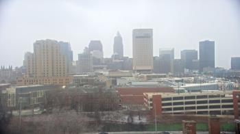 Weather camera view of WEWS-TV.
