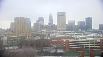 Weather camera view of WEWS-TV.