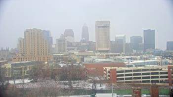 Weather camera view of WEWS-TV.