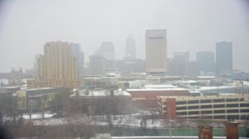 Weather camera view of WEWS-TV.