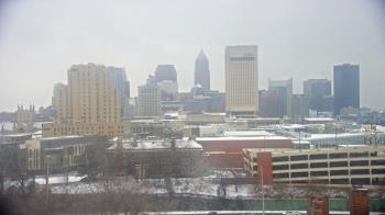 Weather camera view of WEWS-TV.