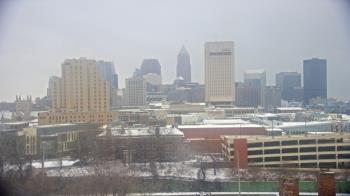 Weather camera view of WEWS-TV.