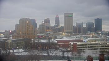 Weather camera view of WEWS-TV.