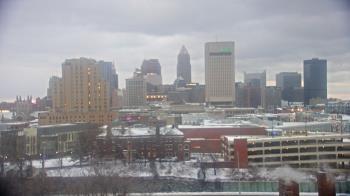 Weather camera view of WEWS-TV.