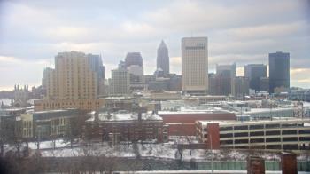 Weather camera view of WEWS-TV.