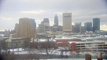 Weather camera view of WEWS-TV.