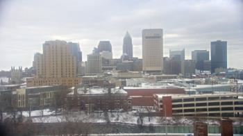 Weather camera view of WEWS-TV.