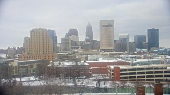 Weather camera view of WEWS-TV.