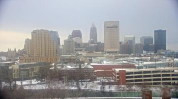 Weather camera view of WEWS-TV.