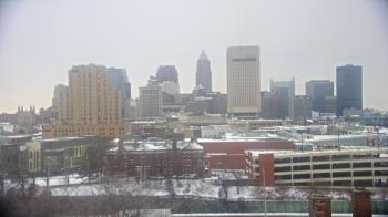 Weather camera view of WEWS-TV.