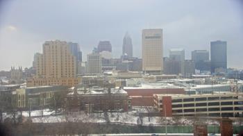 Weather camera view of WEWS-TV.