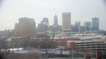 Weather camera view of WEWS-TV.