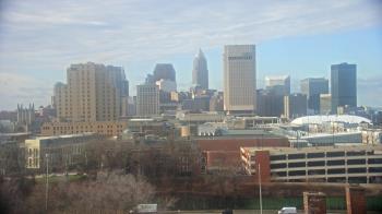 Weather camera view of WEWS-TV.