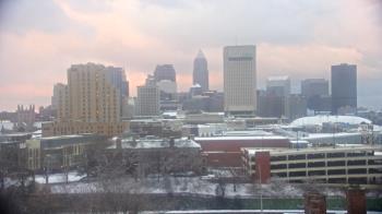 Weather camera view of WEWS-TV.