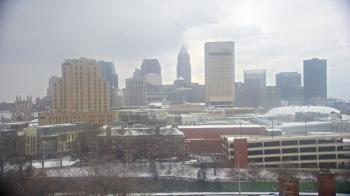 Weather camera view of WEWS-TV.