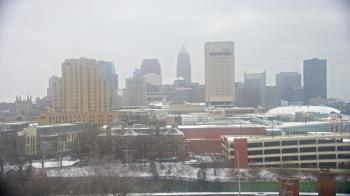 Weather camera view of WEWS-TV.