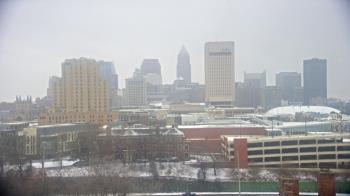 Weather camera view of WEWS-TV.