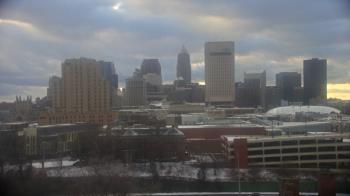 Weather camera view of WEWS-TV.