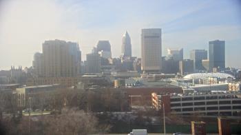 Weather camera view of WEWS-TV.