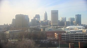 Weather camera view of WEWS-TV.