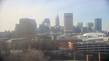 Weather camera view of WEWS-TV.