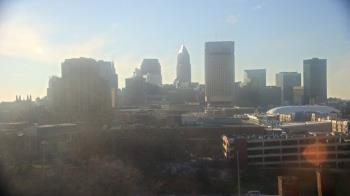 Weather camera view of WEWS-TV.