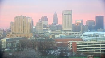 Weather camera view of WEWS-TV.